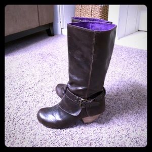 🦋 GUC gorgeous BLOWFISH below knee heeled boots